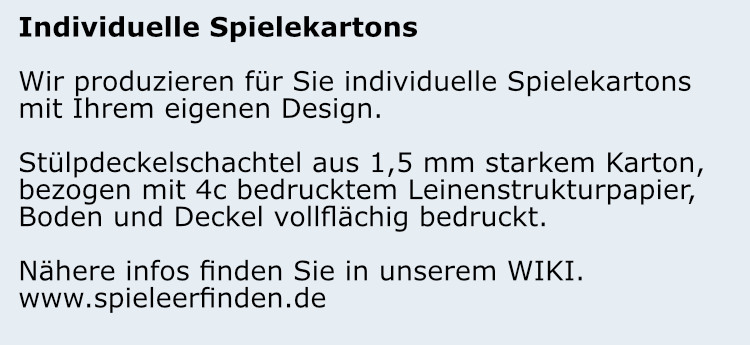 Infotext Schachteln