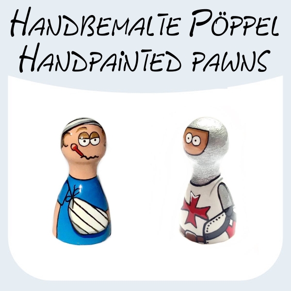 Tile Handbemalte Pöppel