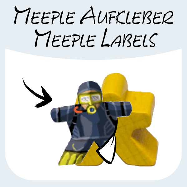 Tile Meeple Aufkleber