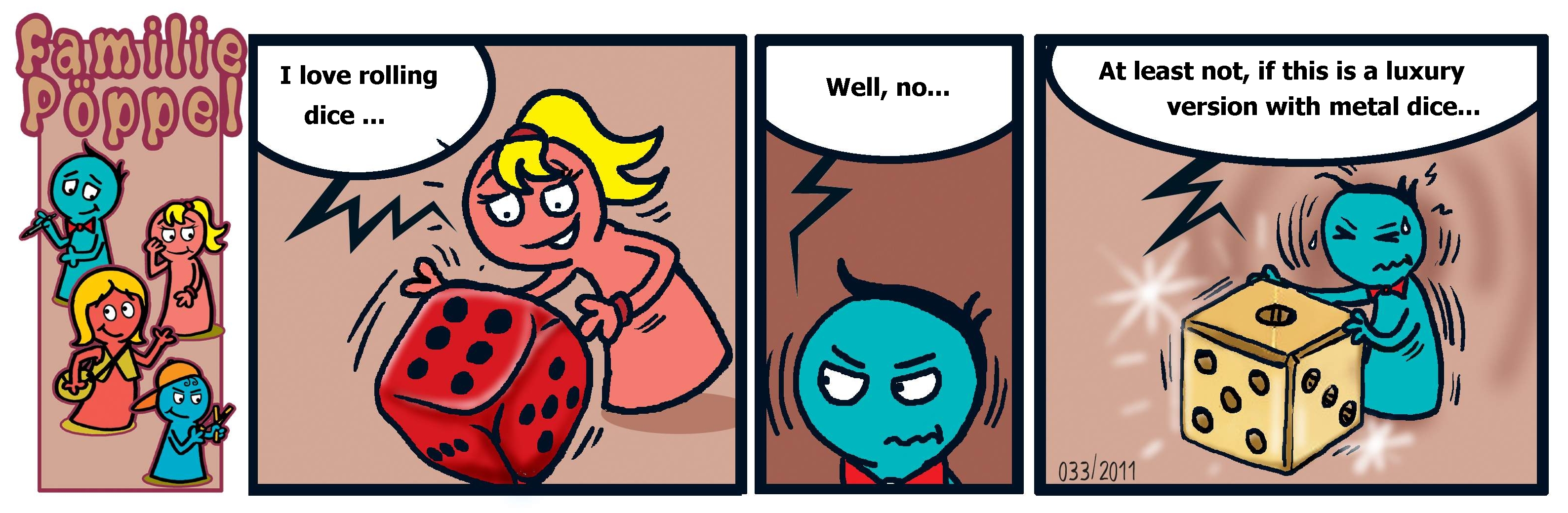 Blank dice Blank dice