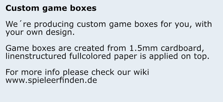Infotext game boxes