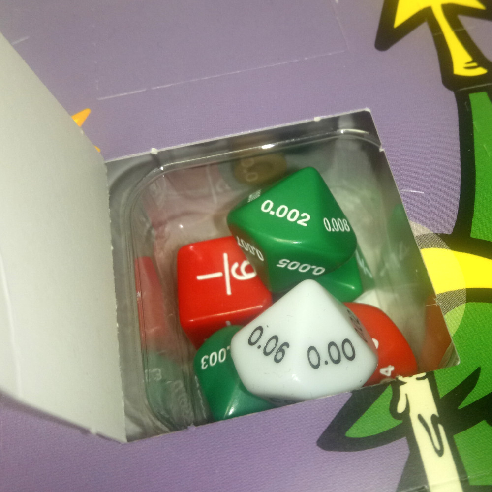 Advent calendar dice mix
