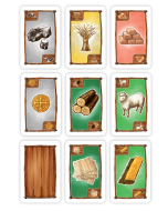 Set of resource cards (suitable for Settler base game, 3-4 player)