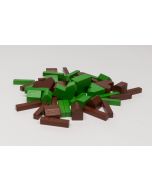 Wooden parts for Settlers base game 5-6 Players