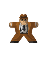 Detective 1 - Label for Meeples