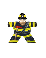 Fireman 1 (USA) - Label for Meeples