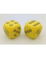 Foam dice 40mm with Ducks