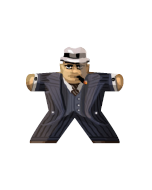 Gangster Boss (Al Capone) - Aufkleber für Meeple