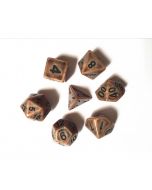 Copper Ancient dice set