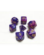 (Purple+Blue) Blend color dice set