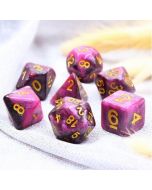 Scorpio Galaxy dice set