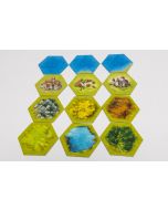 landscape counters hexagonal