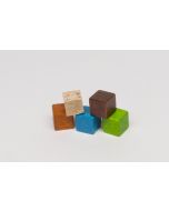 Wooden cubes 9mm