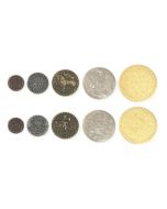 Metallmünzen Indien