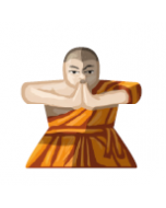 Shaolin Monk - Label for Meeples