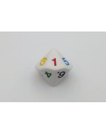 14-sided dice 1-7 twice 35 mm