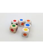 Color dice 16 mm