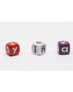 Letter dice vowels