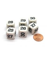 Math dice number dice 25-30