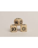 Number dice 2/4/6/8/10/star