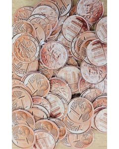 80 Sets mit ca. 120 Münzen Spielgeld - Startpreis 98 EUR