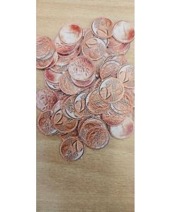 80 Sets mit ca. 120 Münzen Spielgeld - Startpreis 98 EUR