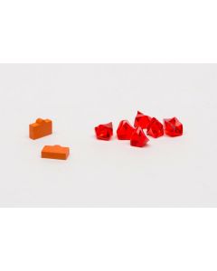 Set game pieces for Colt Express