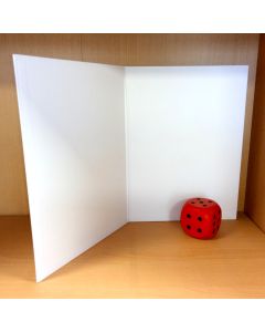 Game board 300 x 450 mm, folded - blank - 2. choice