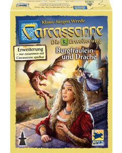 Carcassonne Erw. 3 - Burgfräulein und Drache