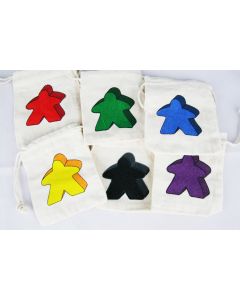 Carcassonne - Set Beutel für Meeple