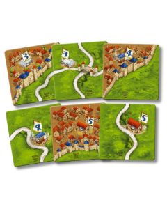 Carcassonne Mini-Erweiterung - Die Bader (DEU/ENG)