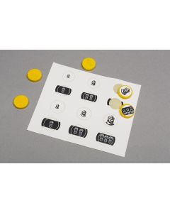 Aufklebebogen Ritter (je 2 pro Typ)