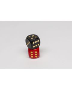Dice 1-6, 18 mm with dots