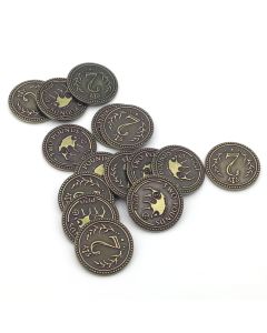Scythe metal coines value 2