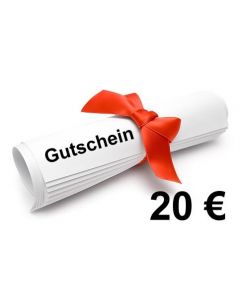 Gift certificate 20 EUR