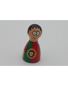 Handpainted pawns - Portuguese
