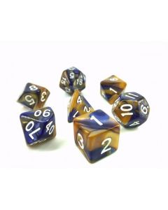(Dark blue+ Gold) Blend color dice set