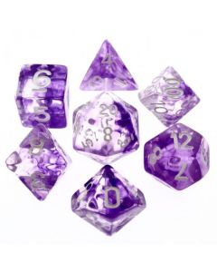 Nebula Purple dice set