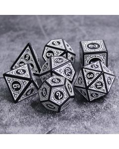 Magic Flame (White) dice set