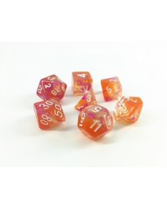 Transparent blend dice set