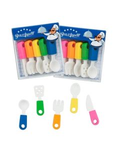 Eraser cutlery - 5 parts