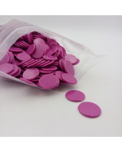 ca. 100 Spielchips pink 15mm - Auktion, Startpreis 25 EUR