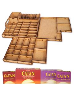 Wooden insert Catan + Expansion
