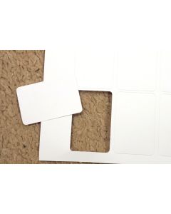 Sheets with blank cards - small cards