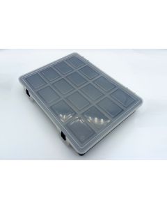 Storage for game pieces 16 compartments