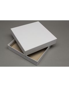Spielekarton blanko klein quadratisch 190 x 190 x 47,5 mm
