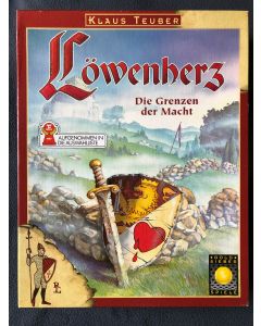 Löwenherz - Die Grenzen der Macht von Klaus Teuber - Goldsieber Spiele - gebraucht, Zustand B