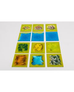 50 Landschaftsfelder quadratisch - Auktion, Startpreis 15 EUR