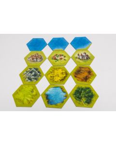 landscape counters hexagonal