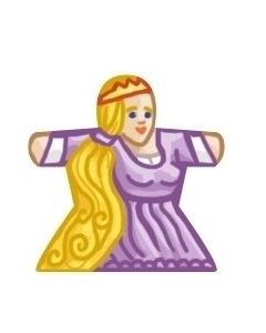 Princess - Label for Meeples